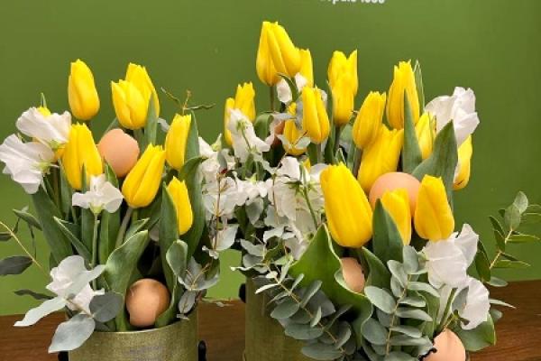 Pâques  - compositions et bouquets de fleurs Fior Fleurs