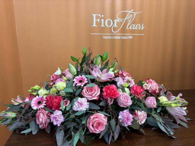 Raquette Deuil (fleurs pour obsèques)