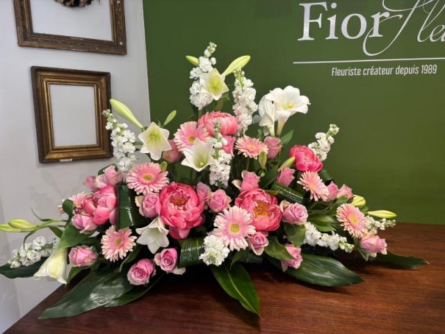 Raquette Deuil (fleurs pour obsèques)