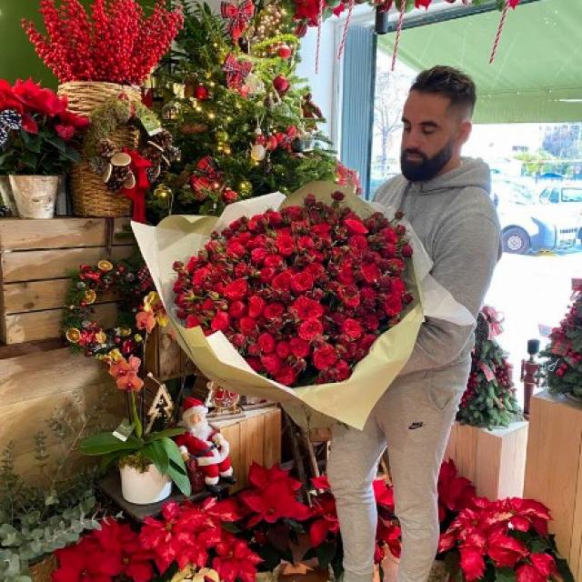 Bouquet de roses rouges pour la Saint-Valentin