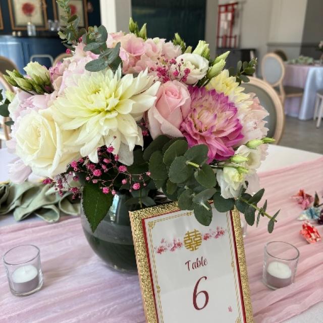 Décoration de la salle de mariage